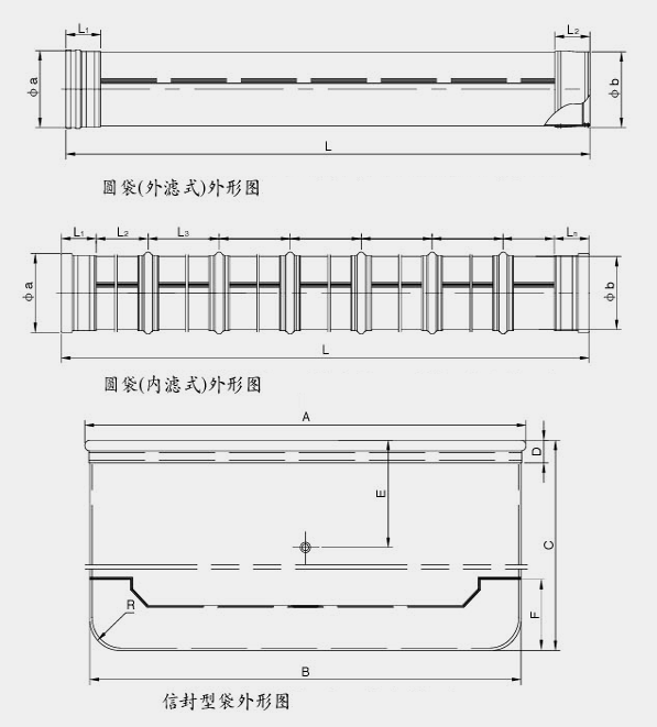  涤纶易清灰针刺毡 3