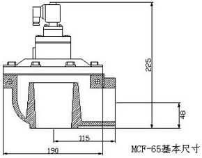 脉冲阀简图